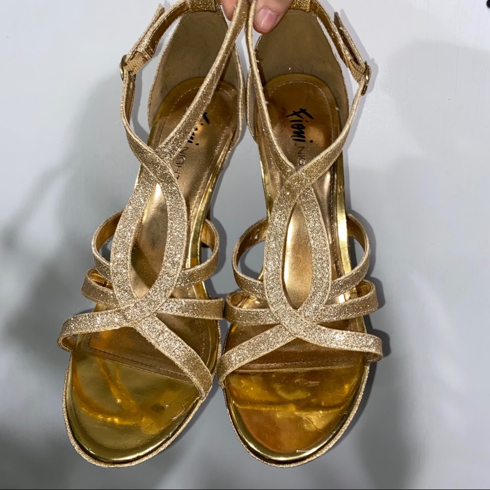 Gold Heels